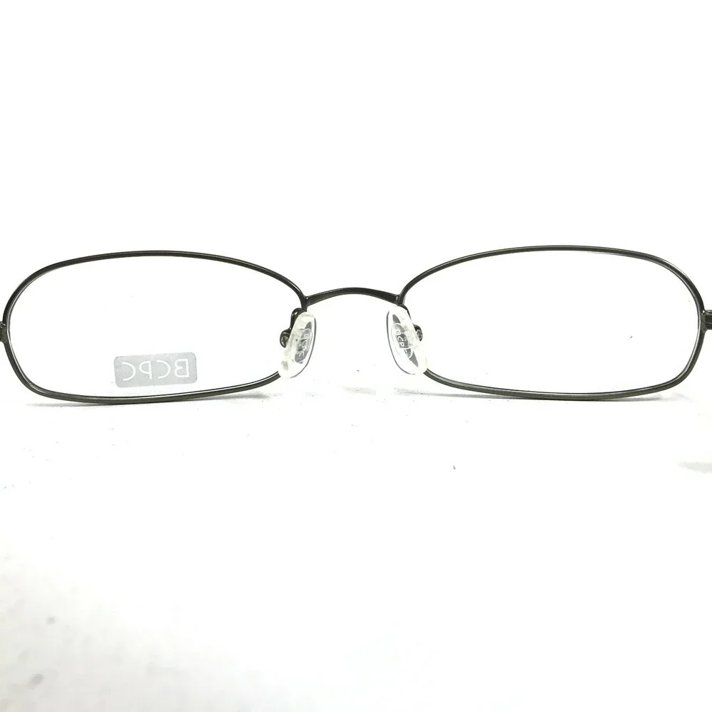 BCPC Eyeglasses Frames BP-180 col.37 Clear Gray Round Oval Full Rim 54-18-140